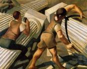 斯坦利 斯宾塞 : Making Columns for the Tower Of Babel